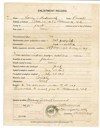 Military Service Record of Harvey Jarvis
                                Underwood