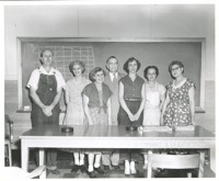 Group of Workers in Mill Classroom