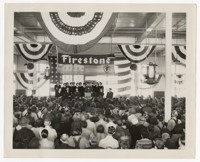 Crowd Inside Firestone Mill at Army-Navy “E” production Award Ceremony