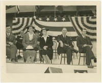Firestone Employees at Wartime Awards Ceremony