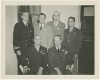 Firestone Officials Posed with Military Officers