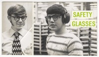 Graig Wolf and Earl Saxton Wearing Safety Glasses