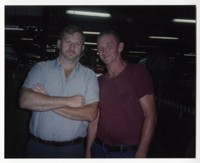 James McMillan and Bill Neal Inside Firestone Plant