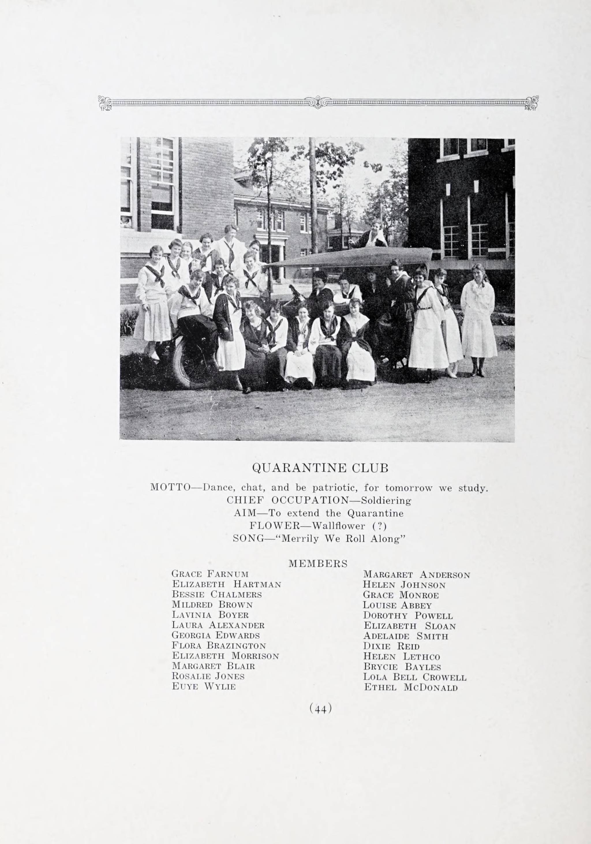 Queens College Yearbook [1918]