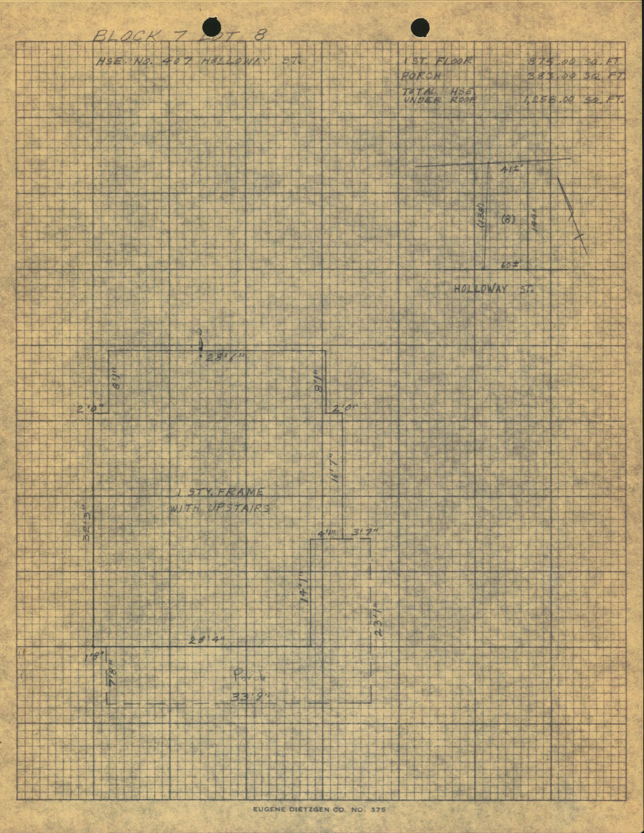 405 Holloway Street, 407 Holloway Street, and 409 Holloway Street