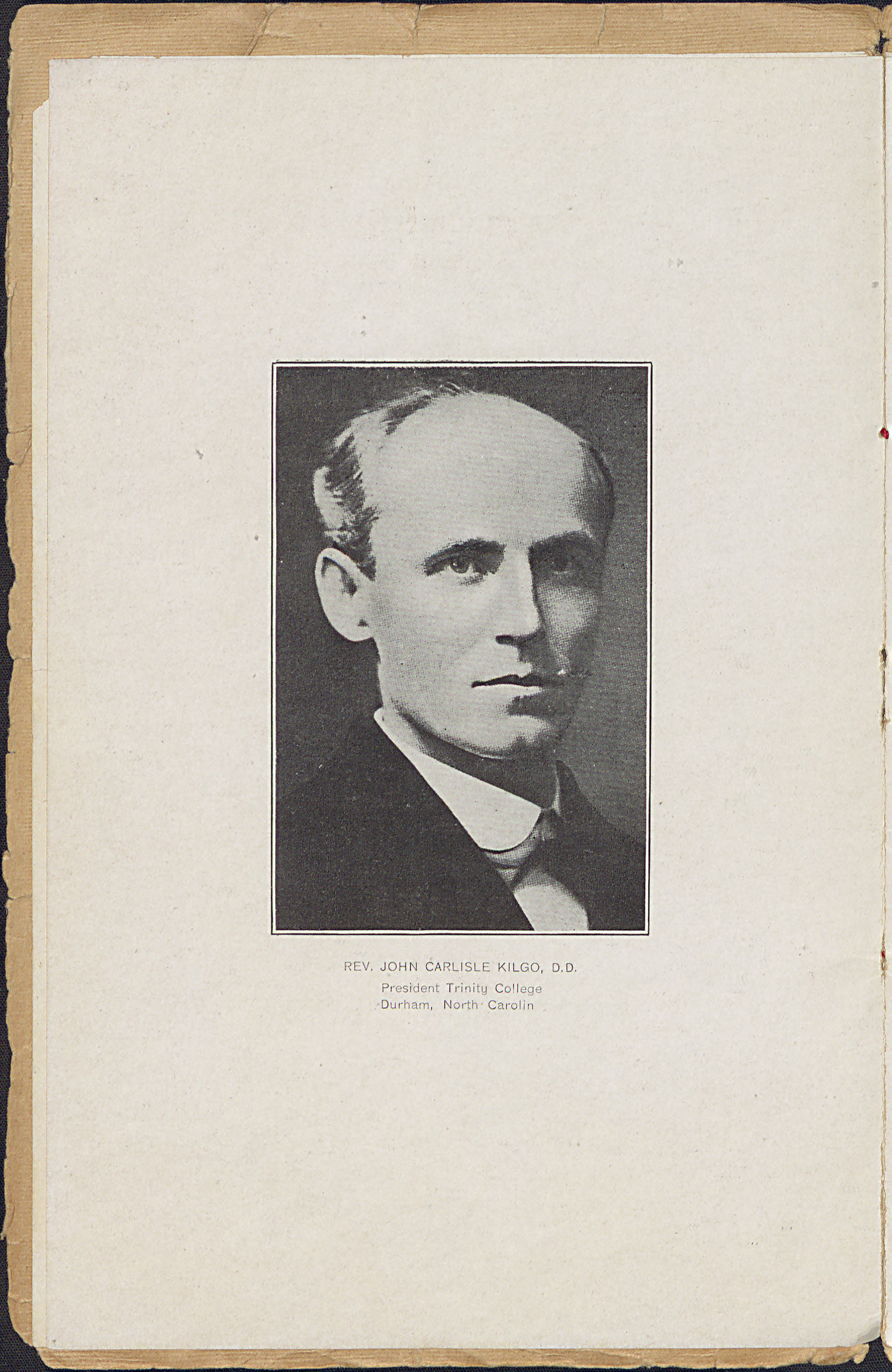 Dedication of the First Methodist Episcopal Church South of Rocky Mount