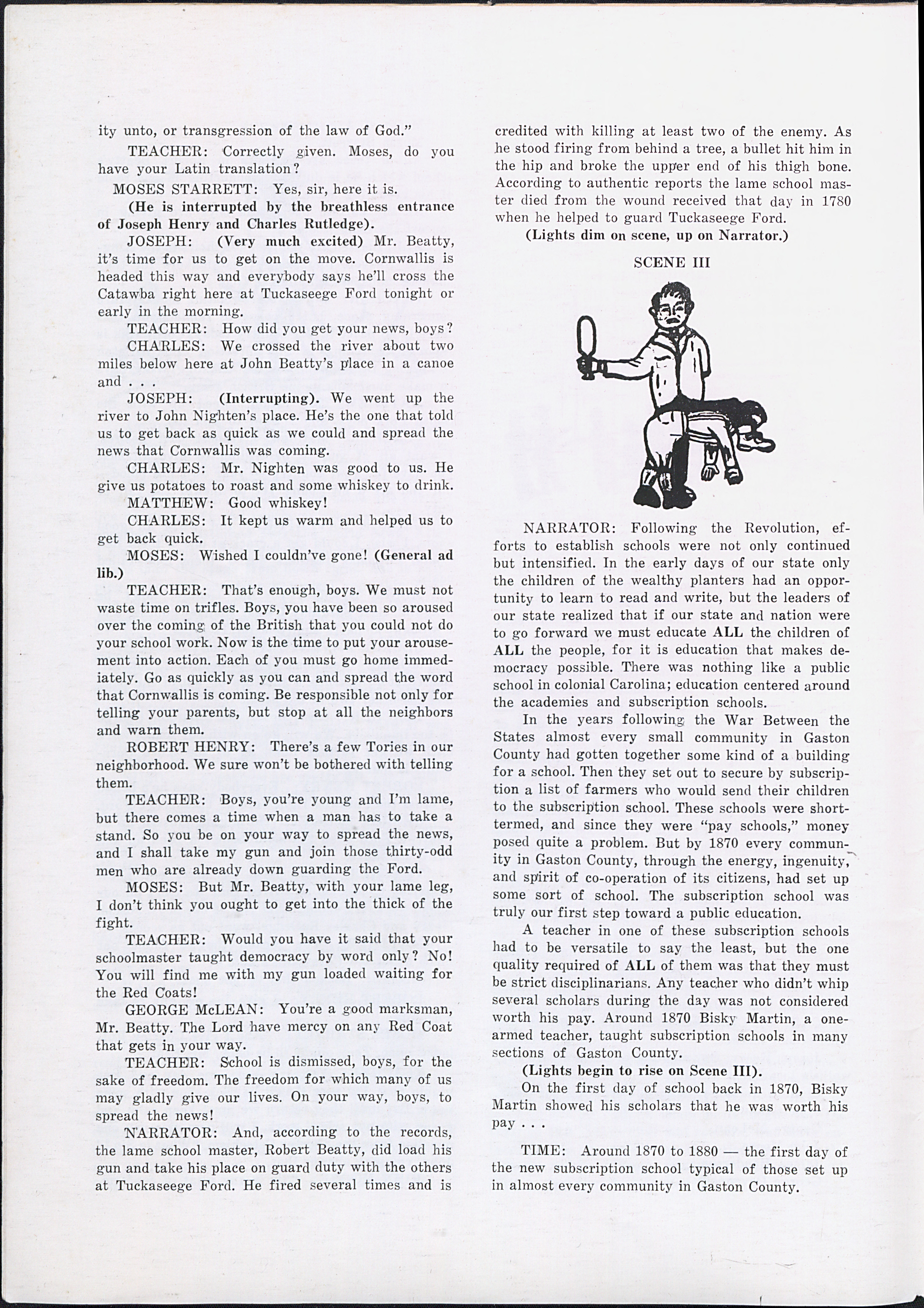 Gaston County's Educational Heritage, 1857-1957