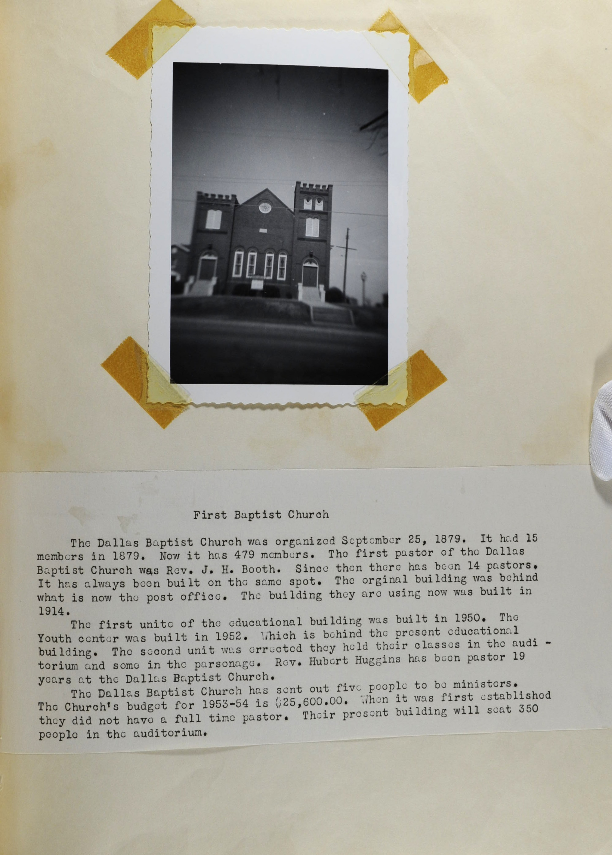 The History of Dallas, North Carolina