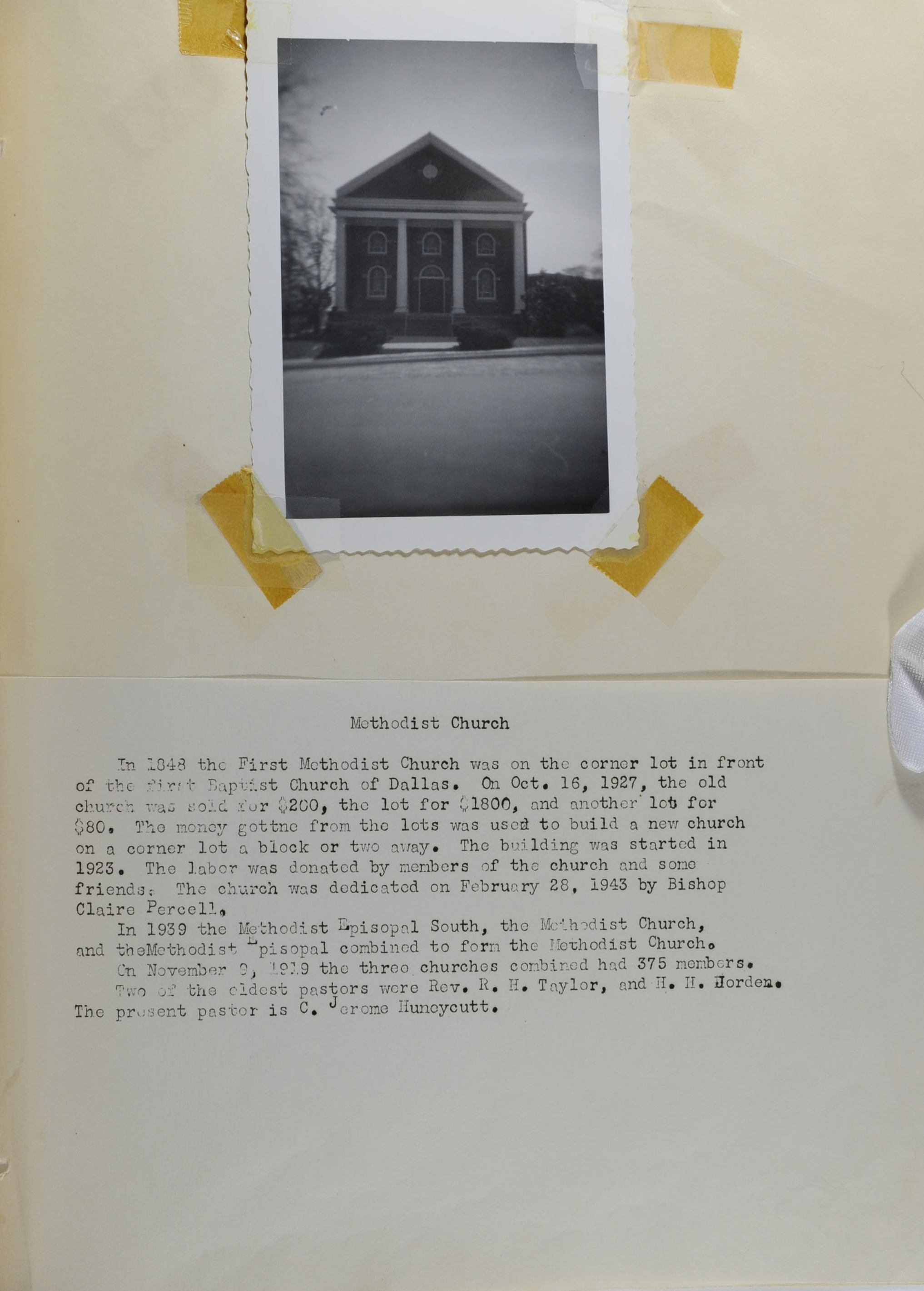 The History of Dallas, North Carolina