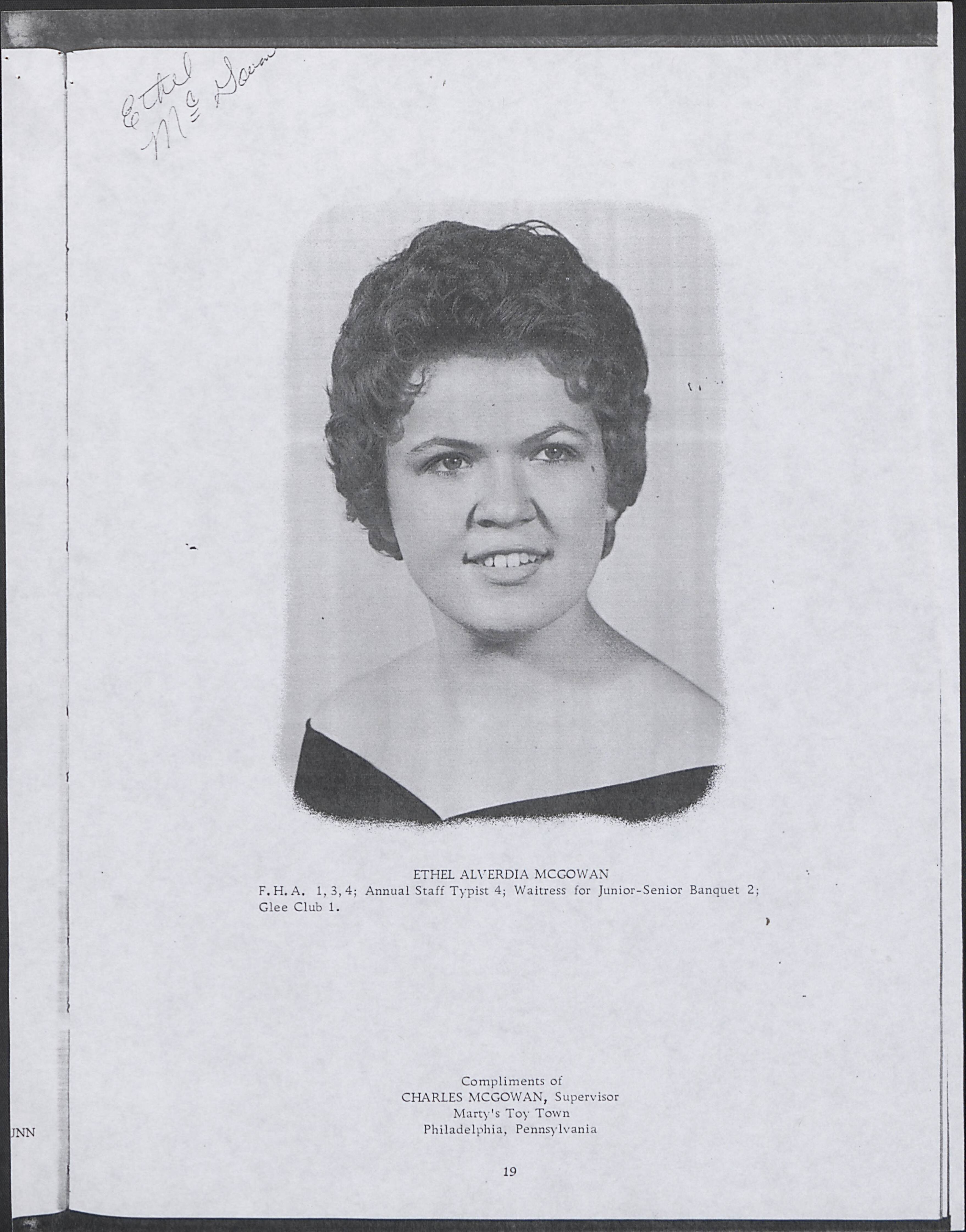 Creswell High School Yearbook [1962]