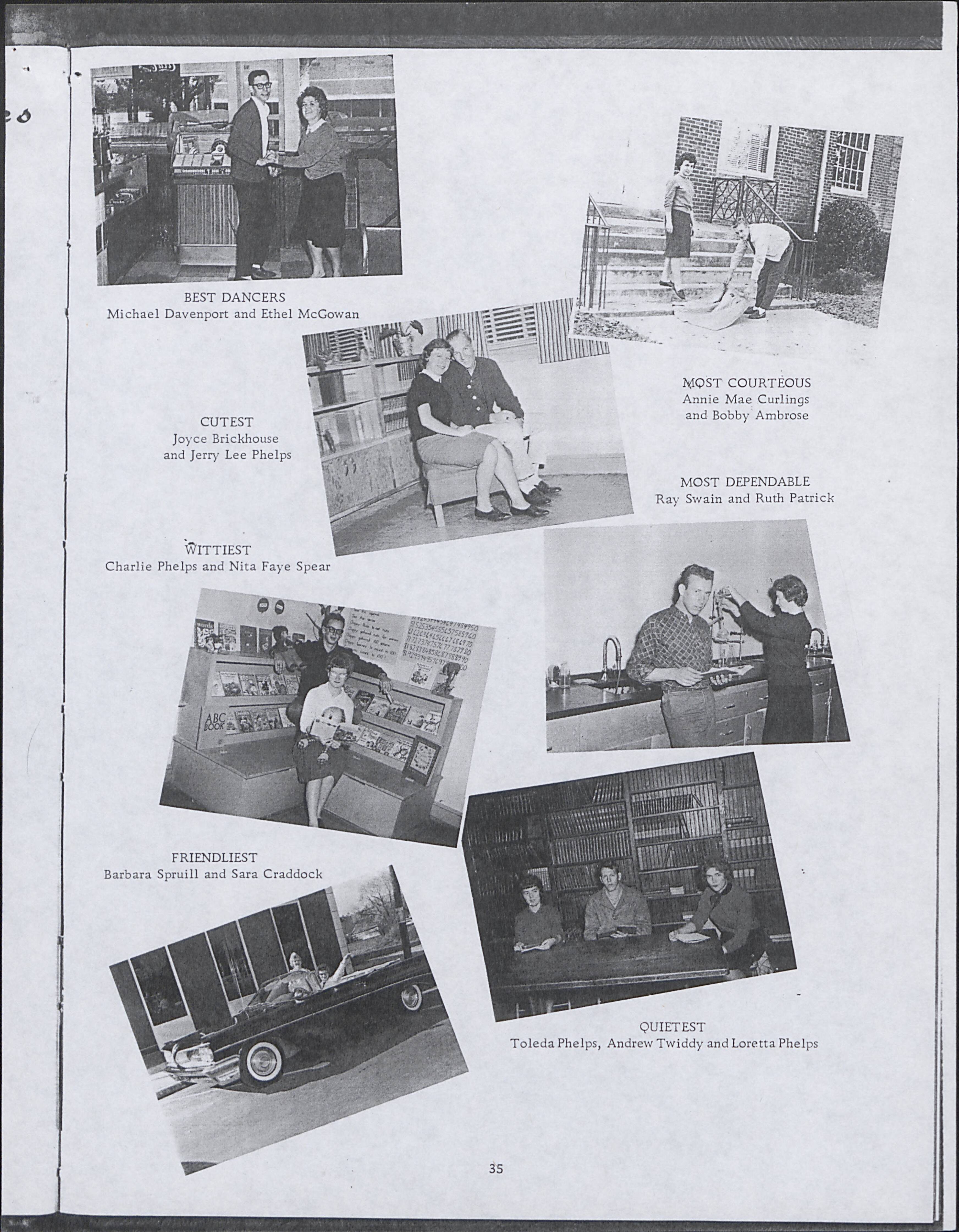 Creswell High School Yearbook [1962]