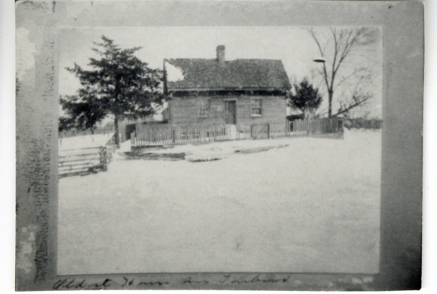 Oldest House in Tarboro (corner of St. Andrew and Water St.)