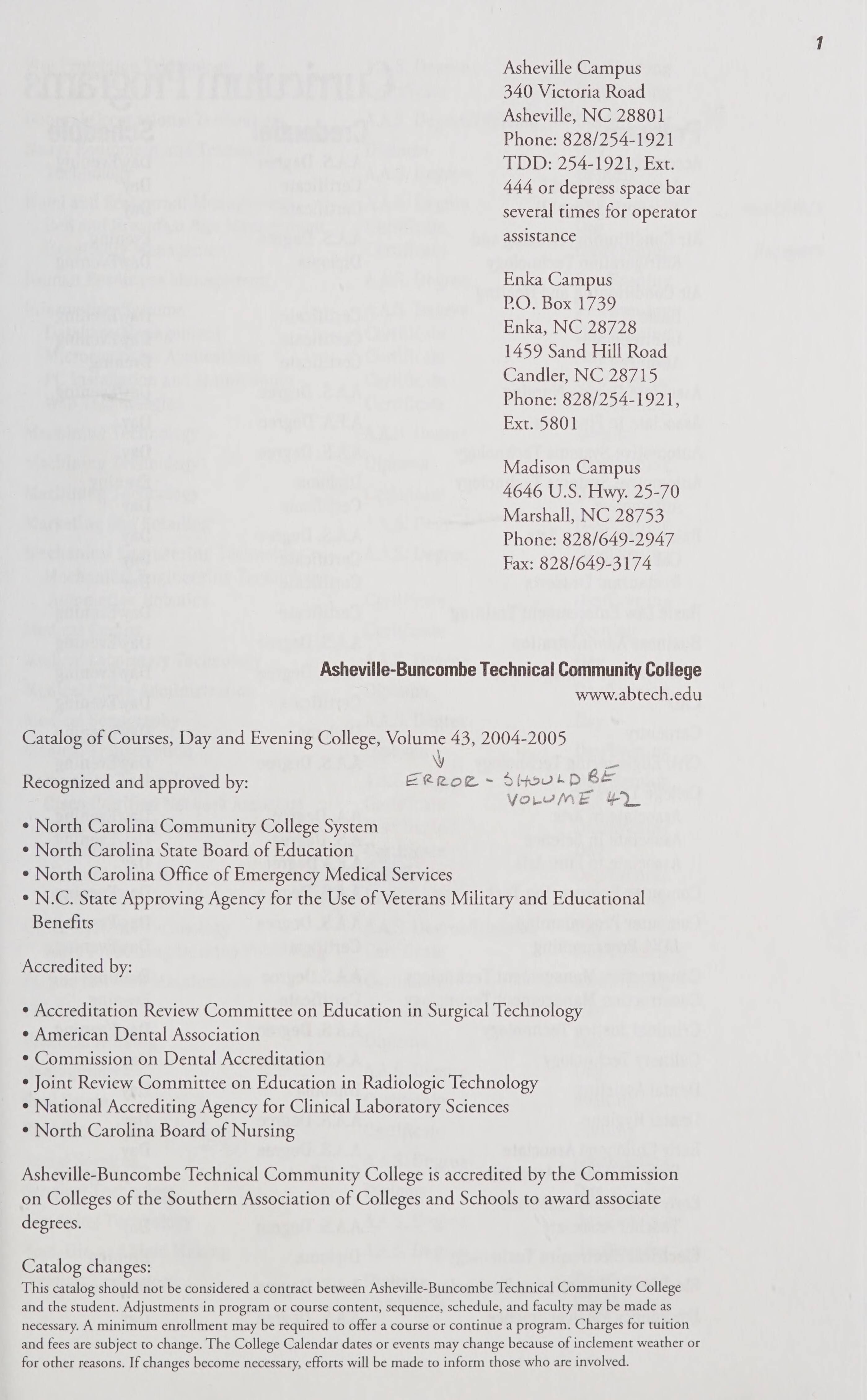 Associate Degree Nursing - Spring Admission  Asheville-Buncombe Technical  Community College