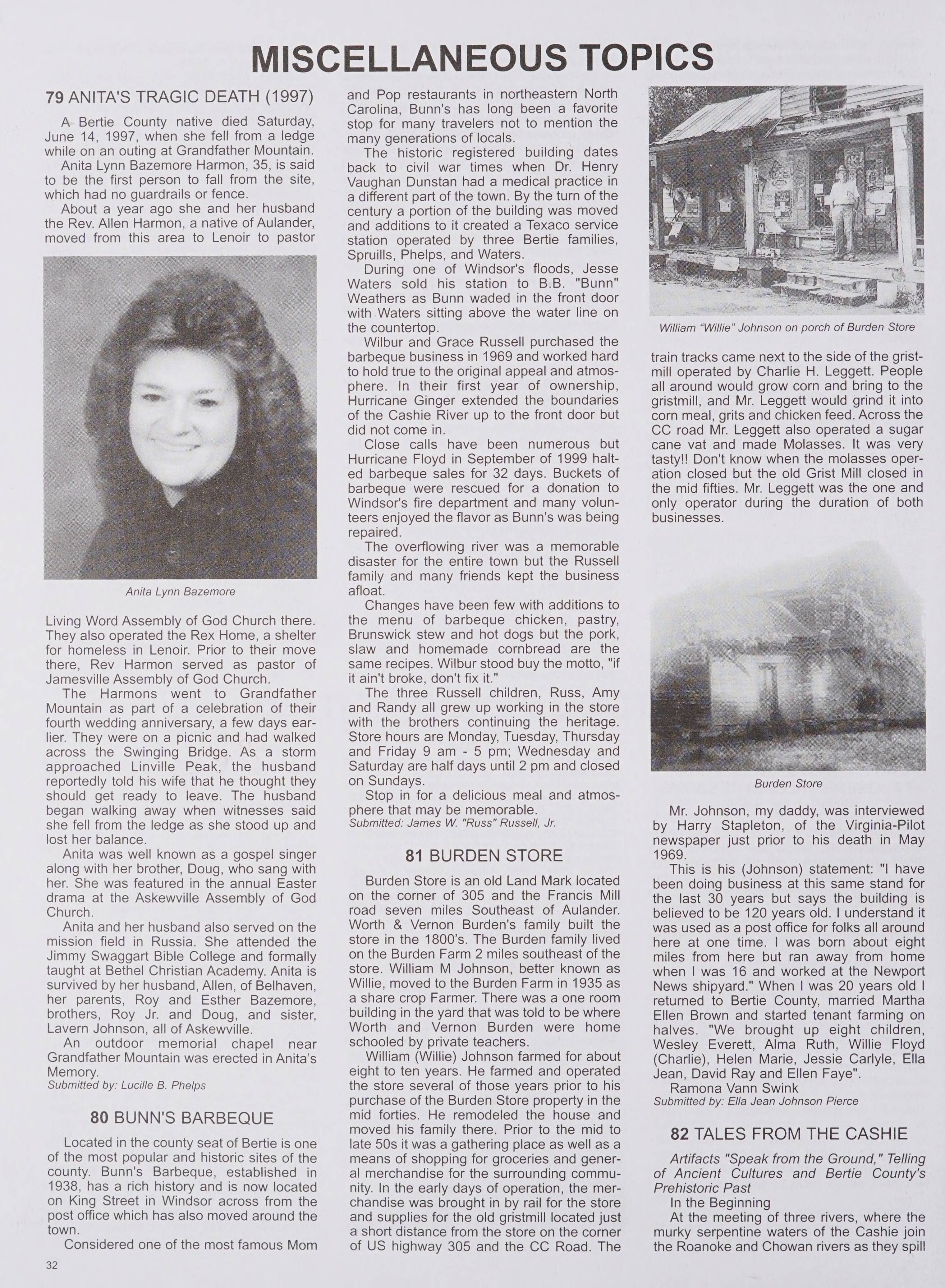 Bertie County North Carolina Heritage 1722 2010