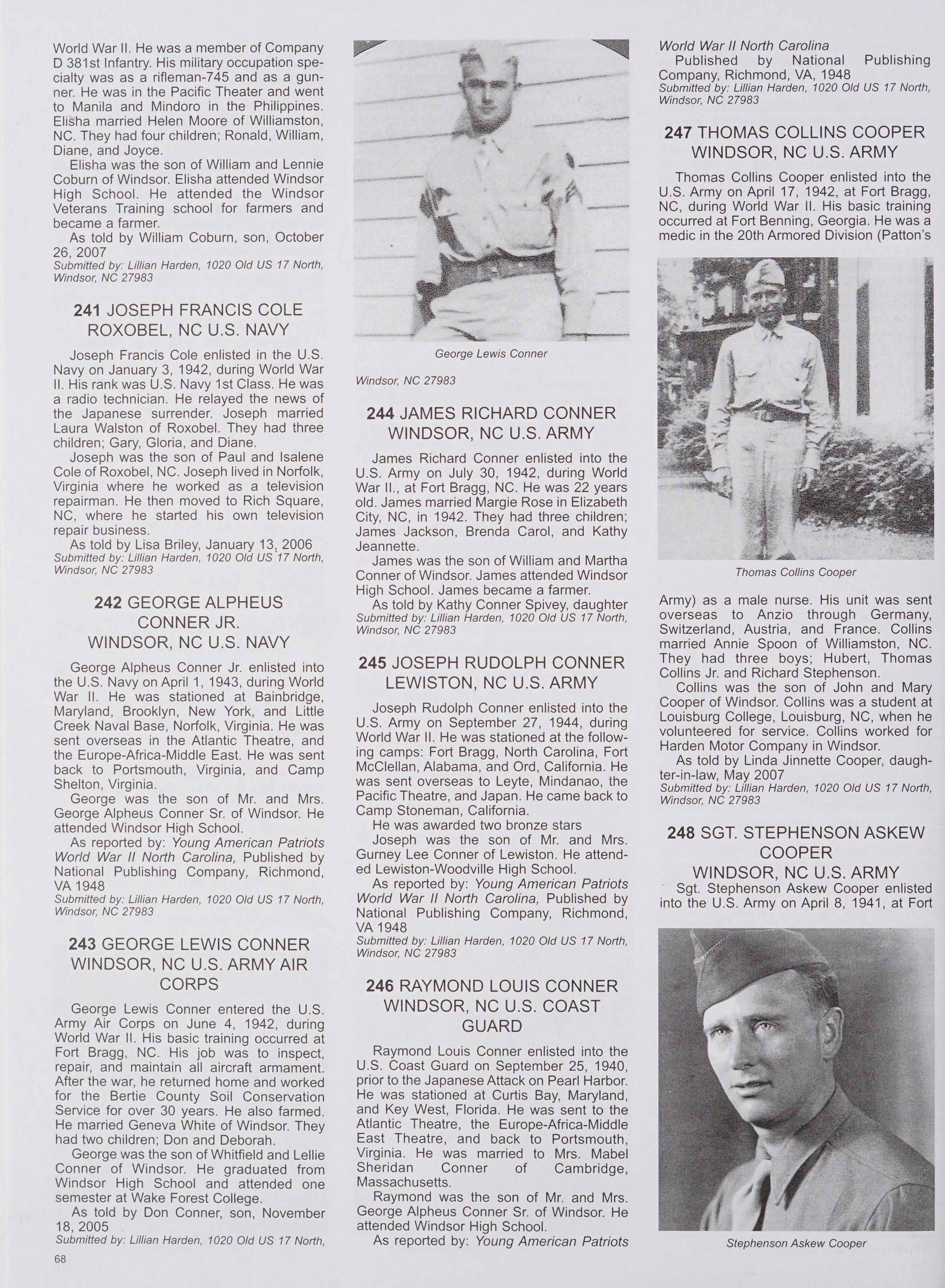 Bertie County North Carolina Heritage 1722 2010