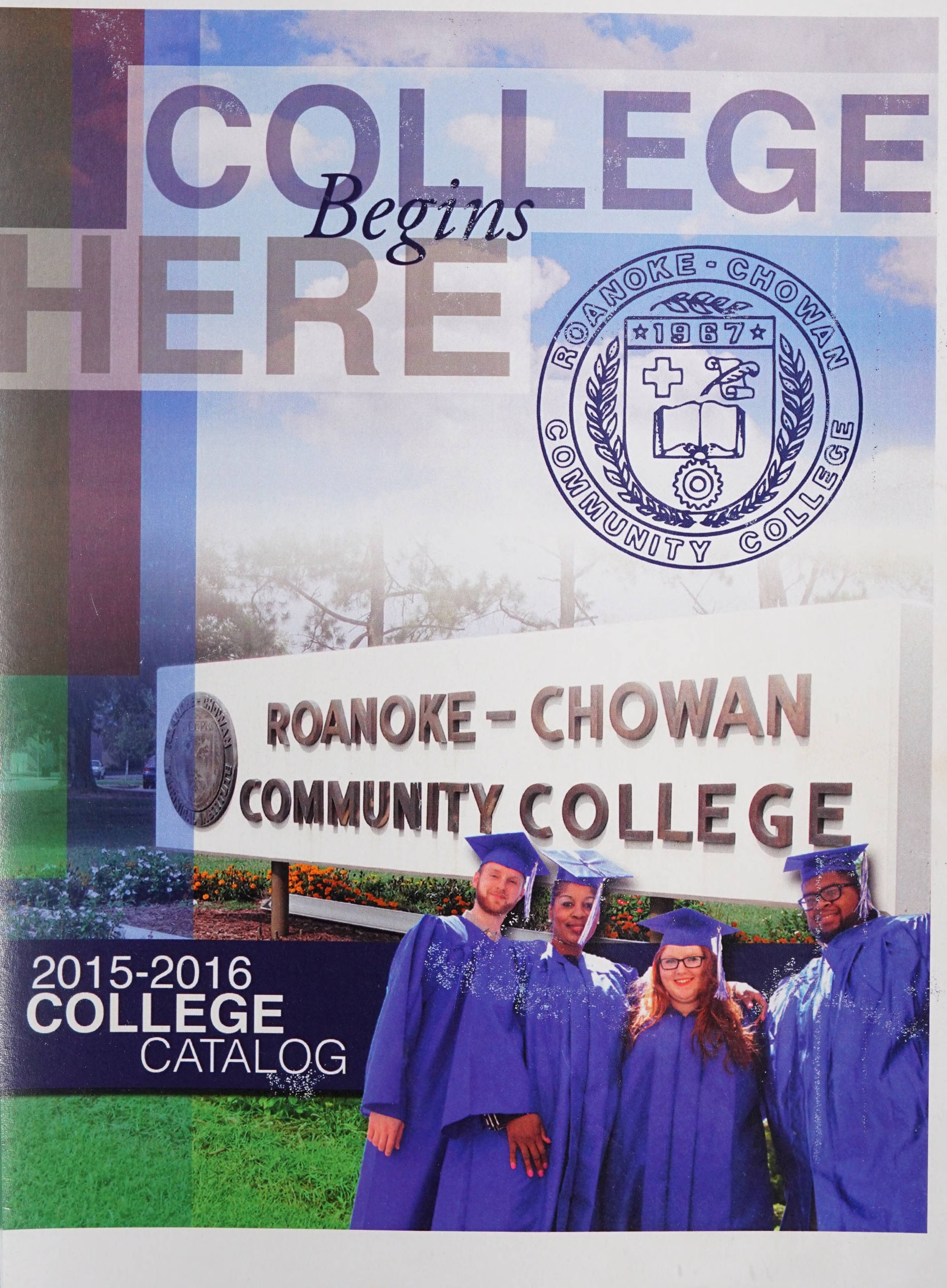 RoanokeChowan Community College 20152016 College Catalog