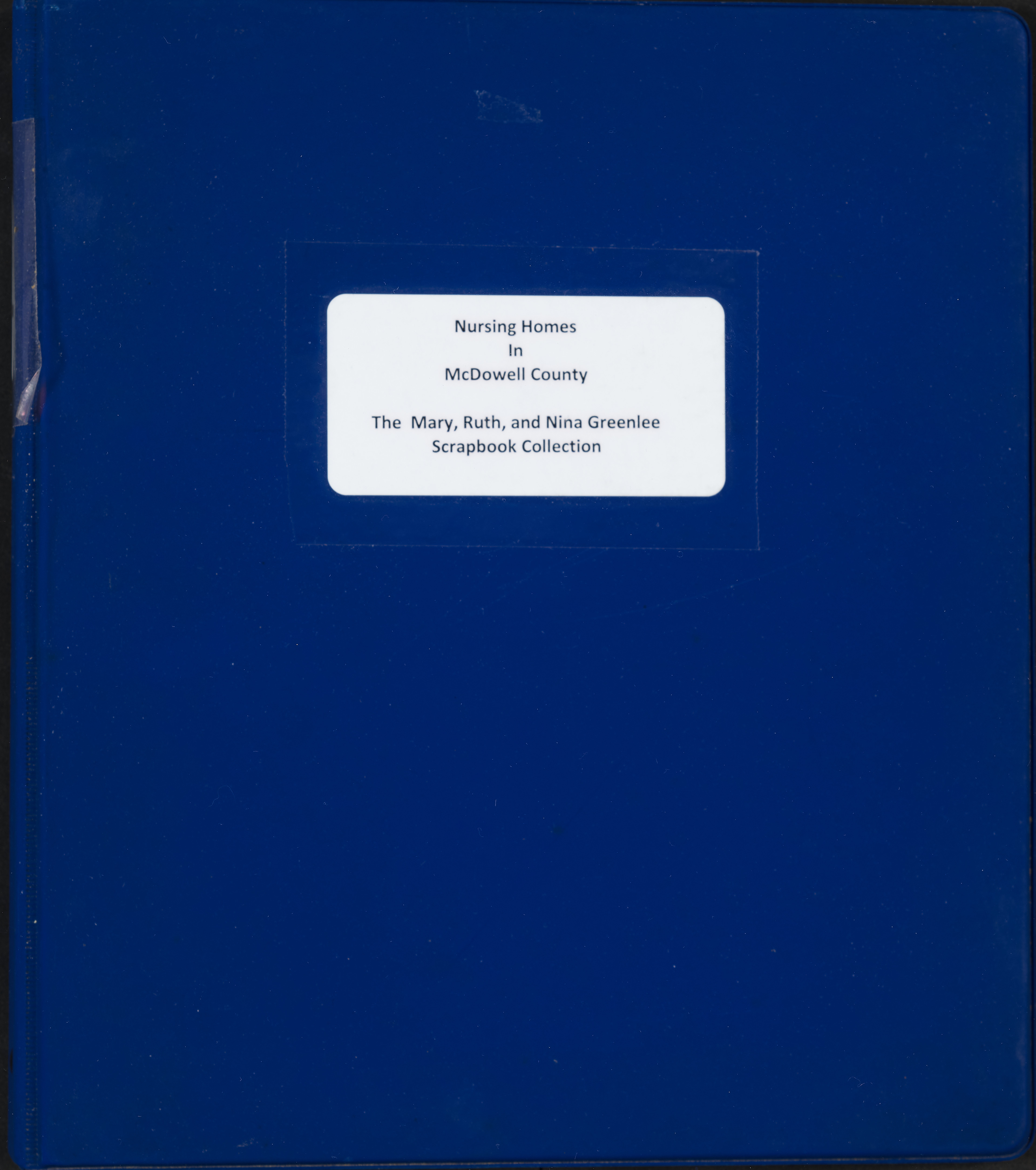 Nursing Homes In McDowell County 1961 1991 Nursing Homes In McDowell County 1961 1991