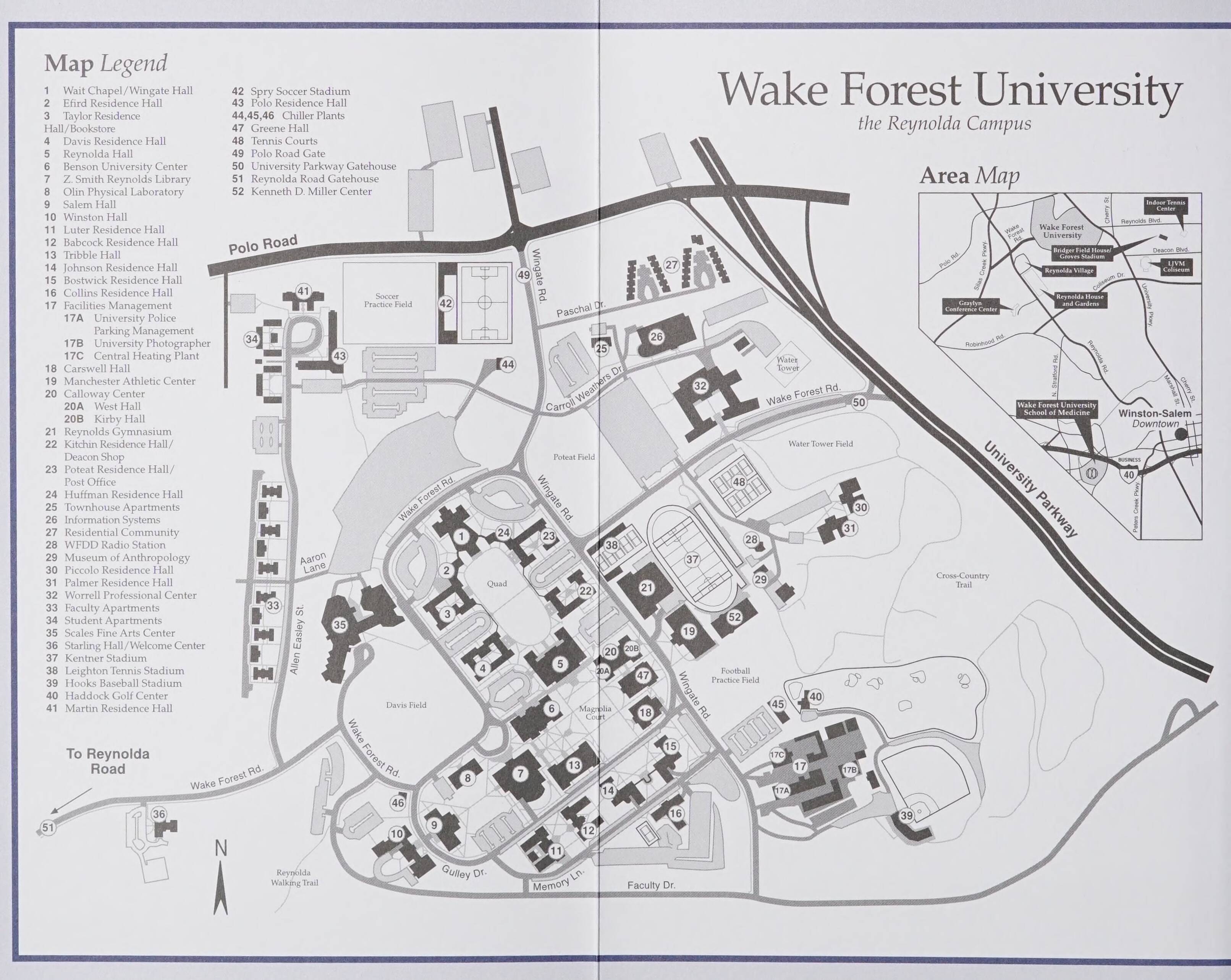Wake Forest University Student Handbook [20032004]