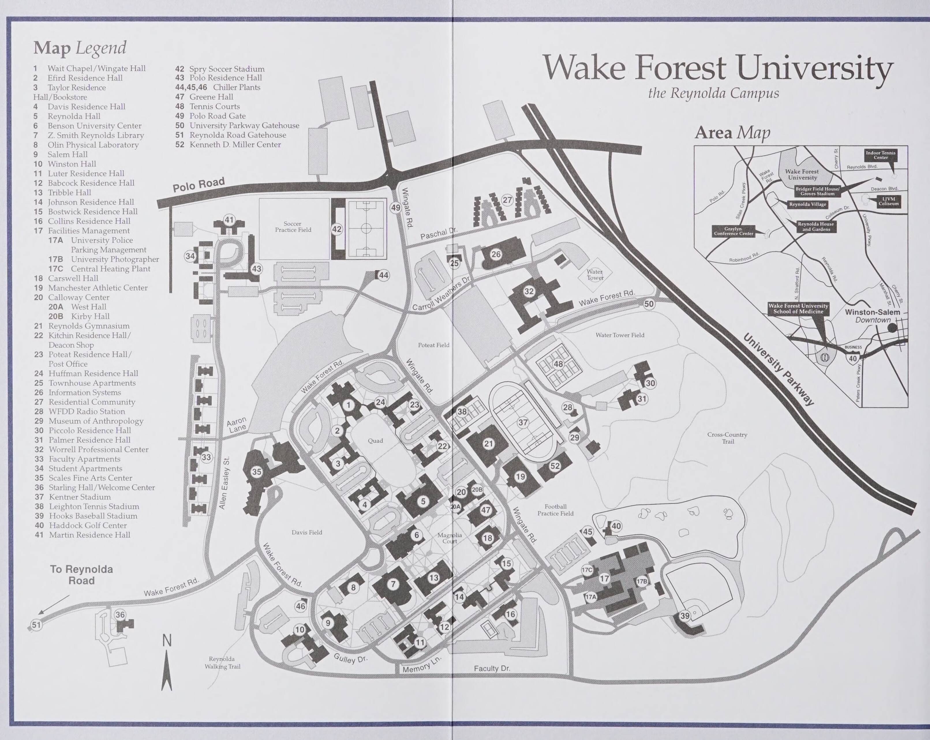 Wake Forest University Student Handbook 2003 2004 