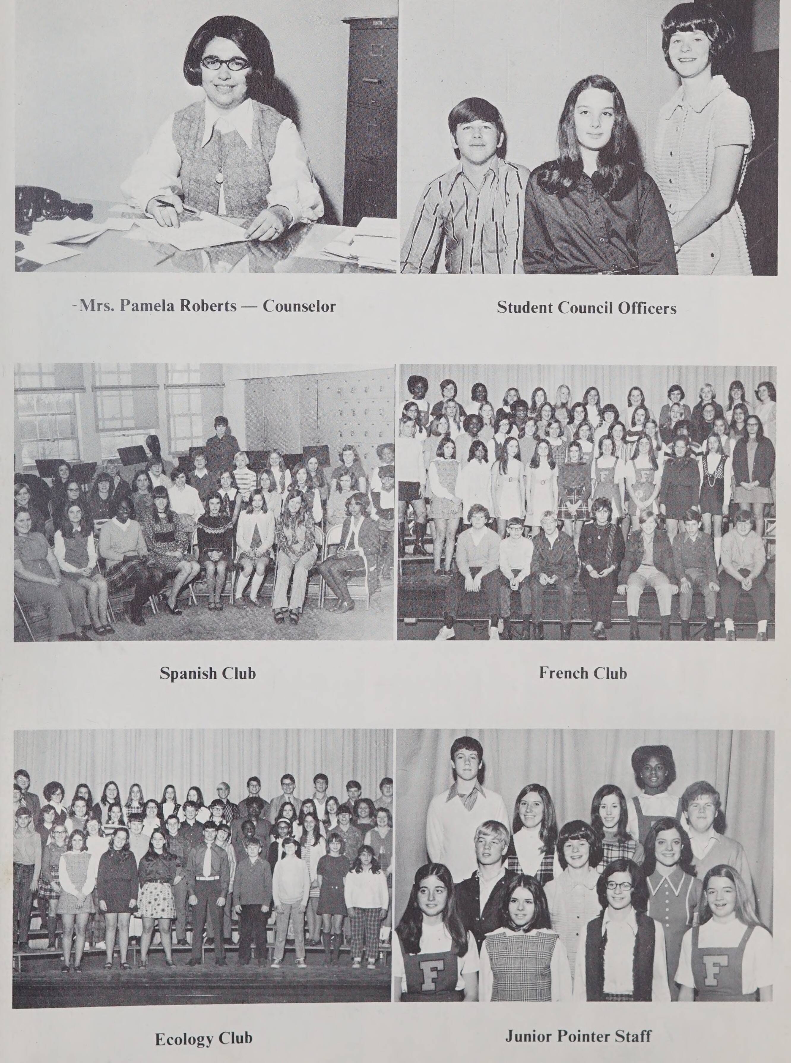 Ferndale Junior High School Classbook [1971]