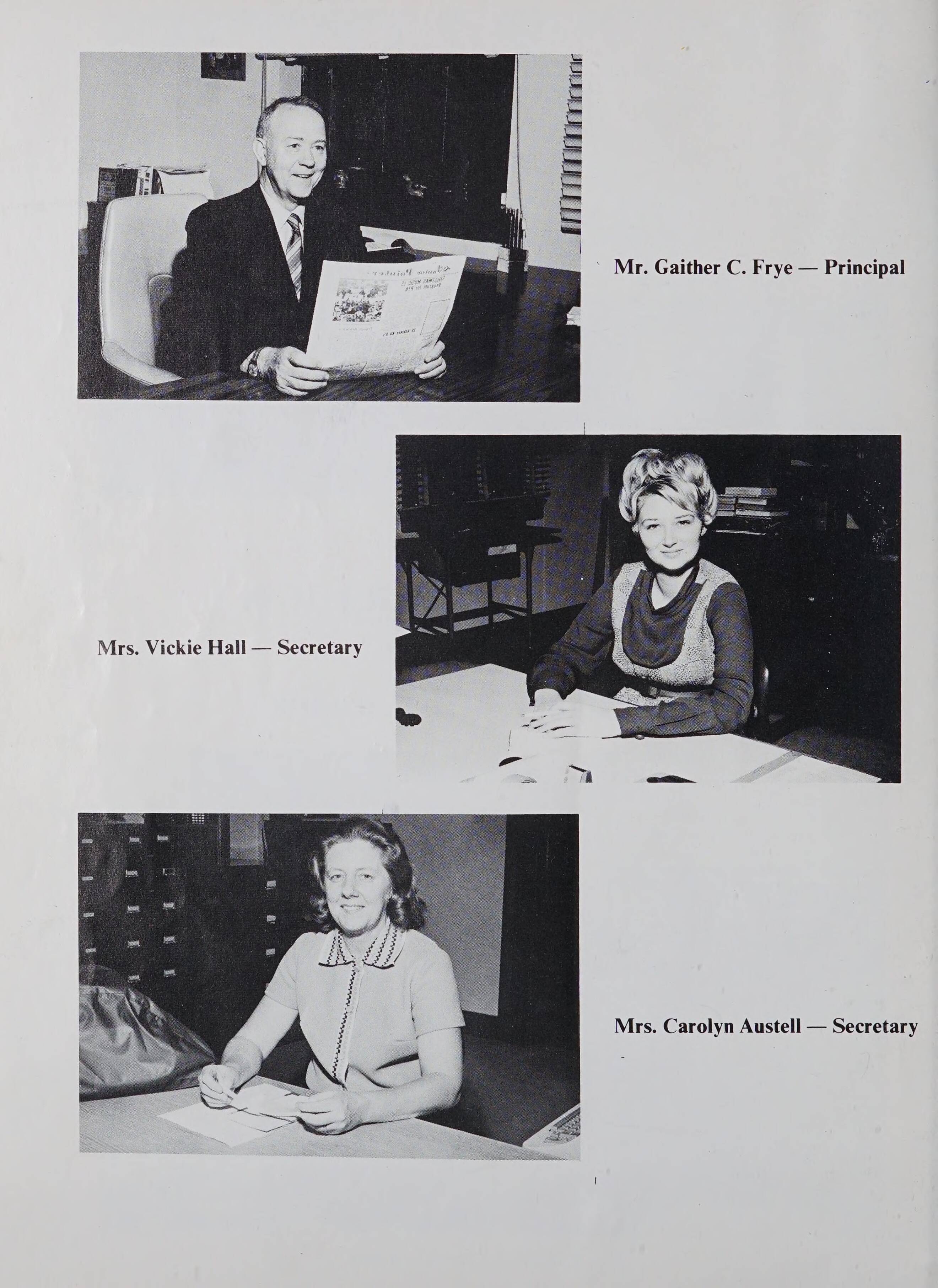 Ferndale Junior High School Classbook [1972]