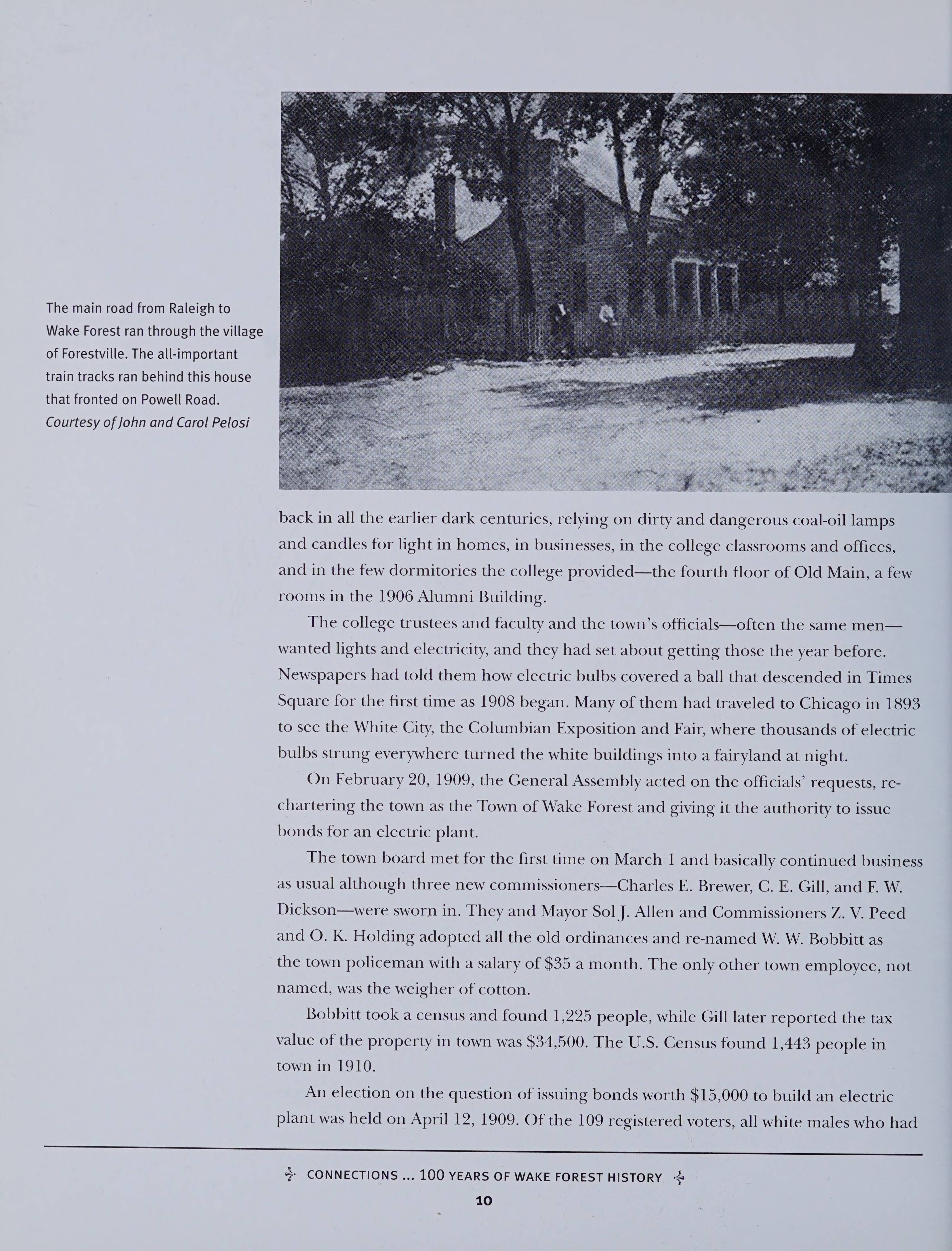 Connections...100 Years of Wake Forest History