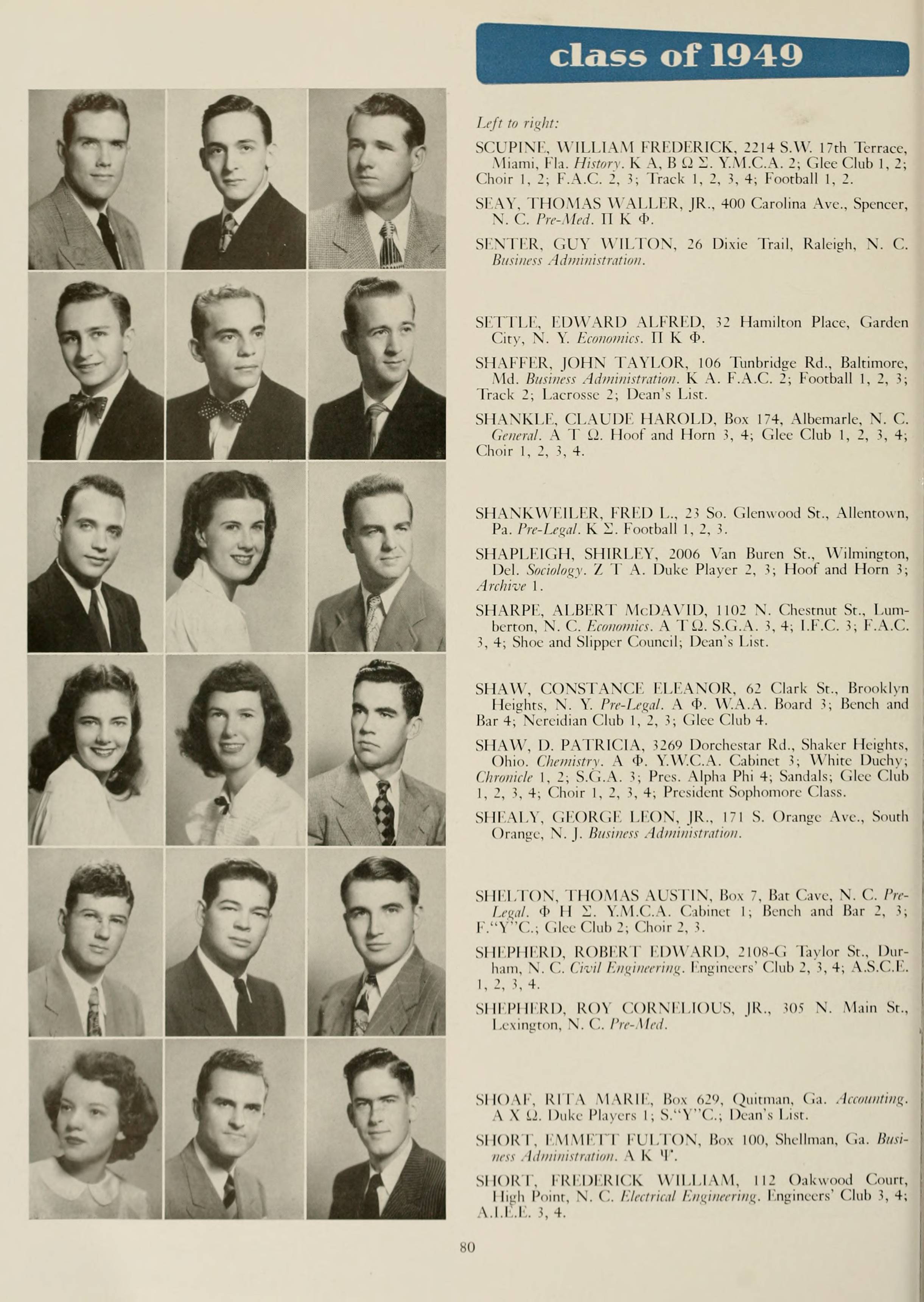 The Chanticleer 1949