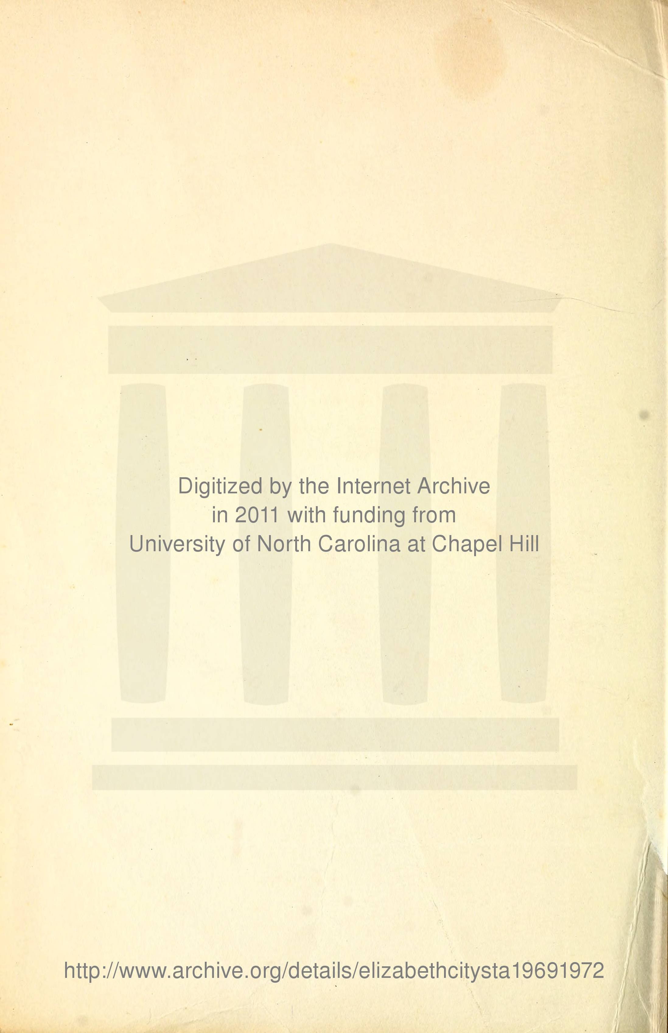 Elizabeth City State University Catalog and Announcements [19691972]