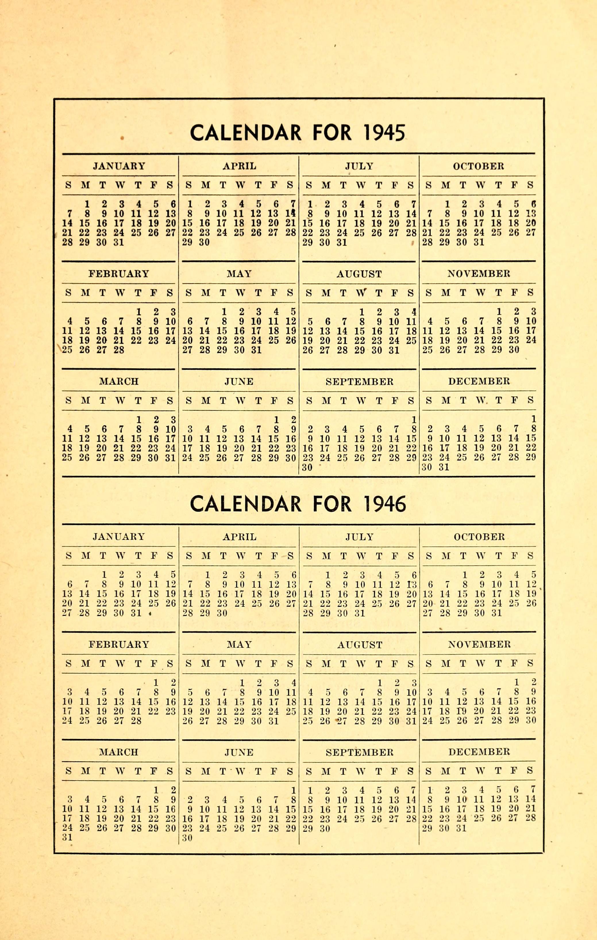 Fayetteville State Teachers College Catalog [1944-1945]