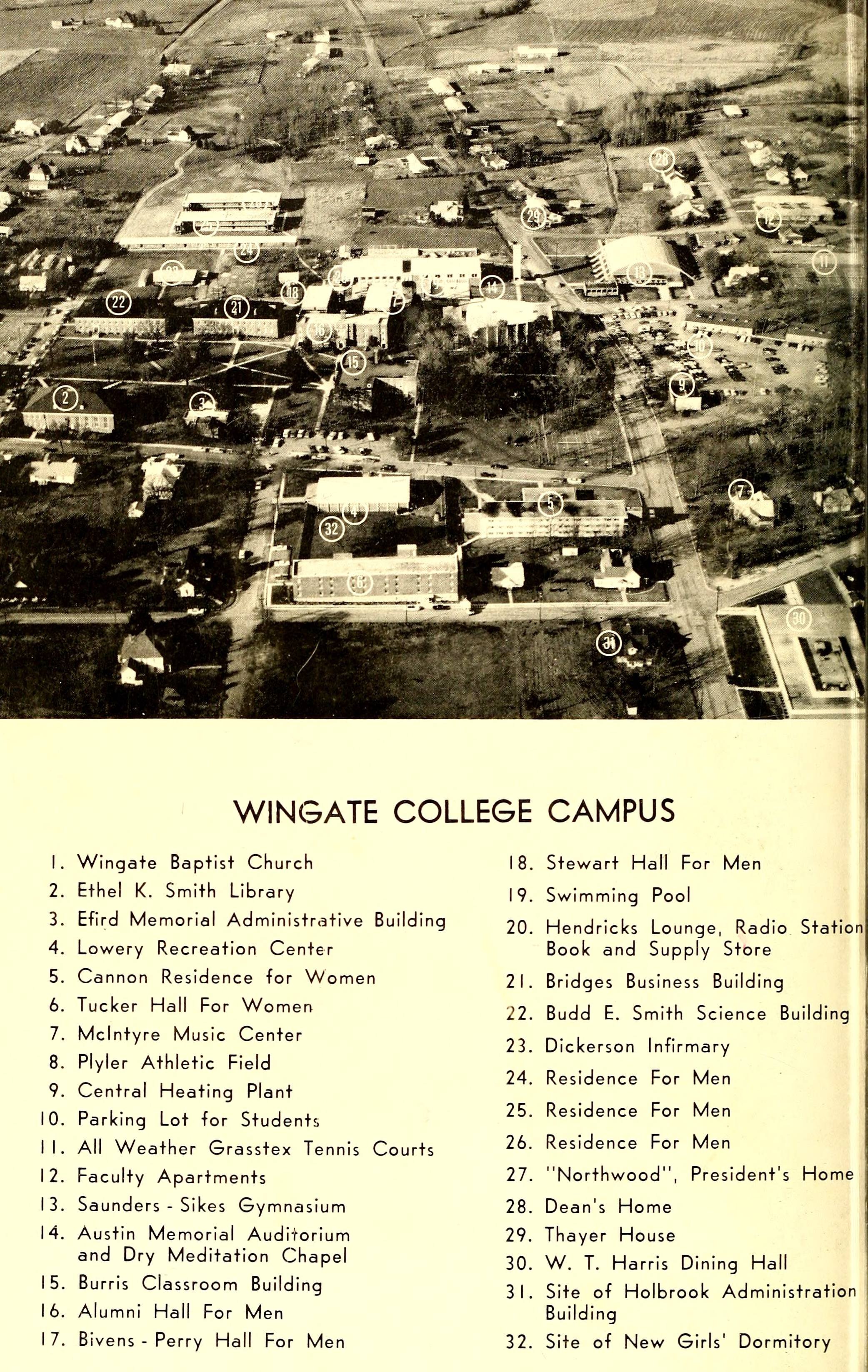 Wingate College Catalogues [19641969]