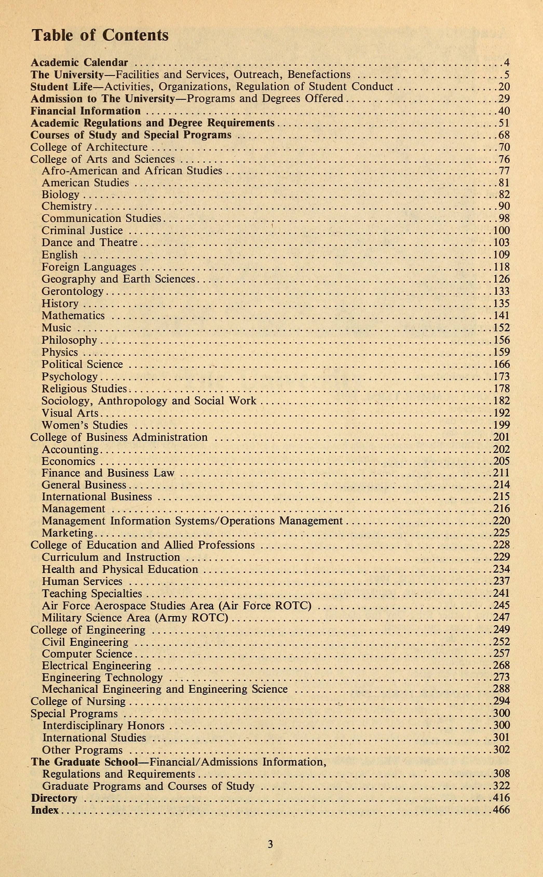 University of North Carolina at Charlotte Undergraduate and Graduate