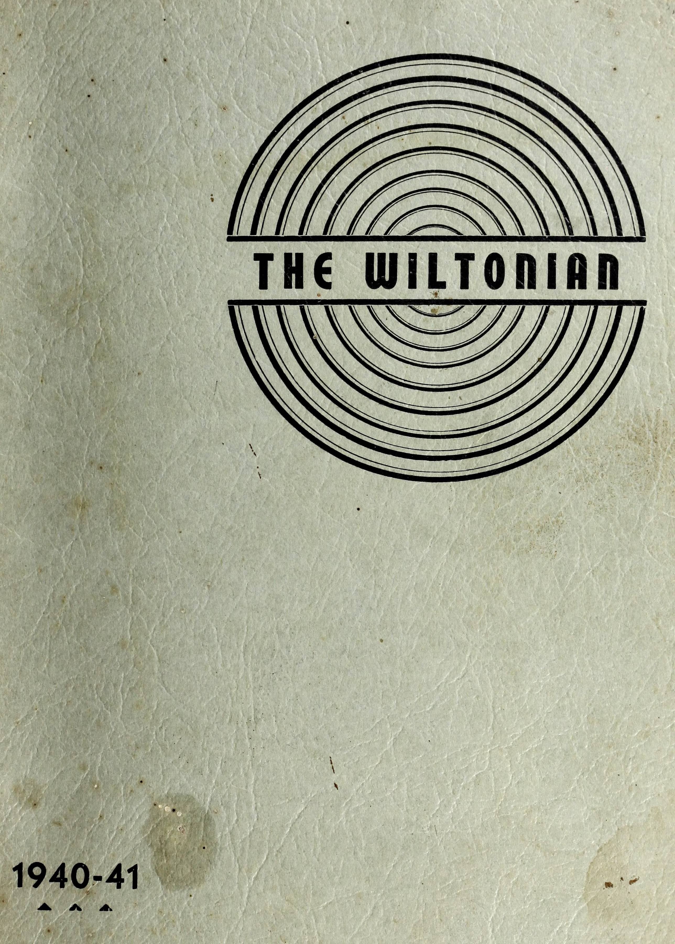 The Wiltonian [1941]