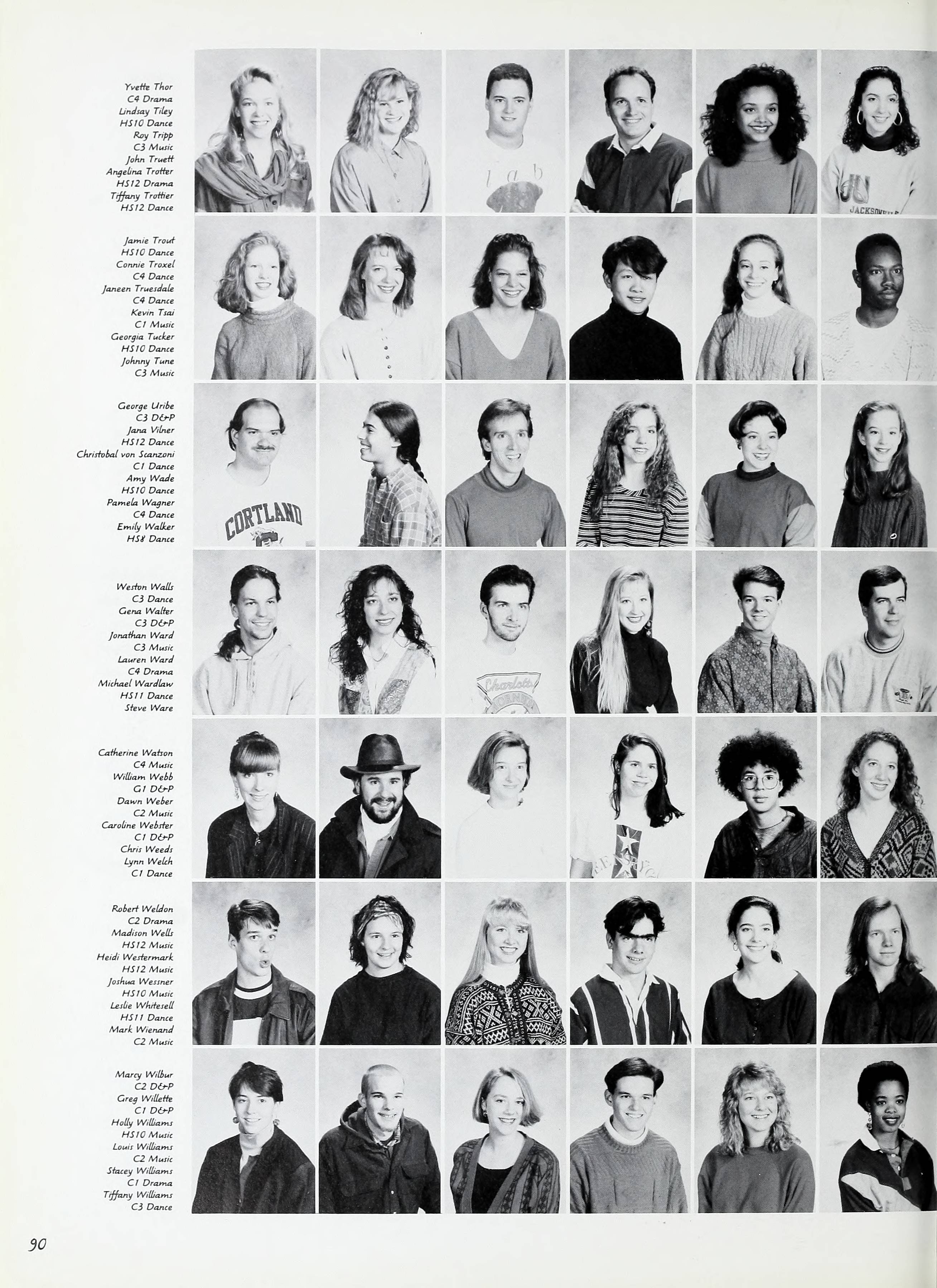 North Carolina School of the Arts Yearbook [1991]