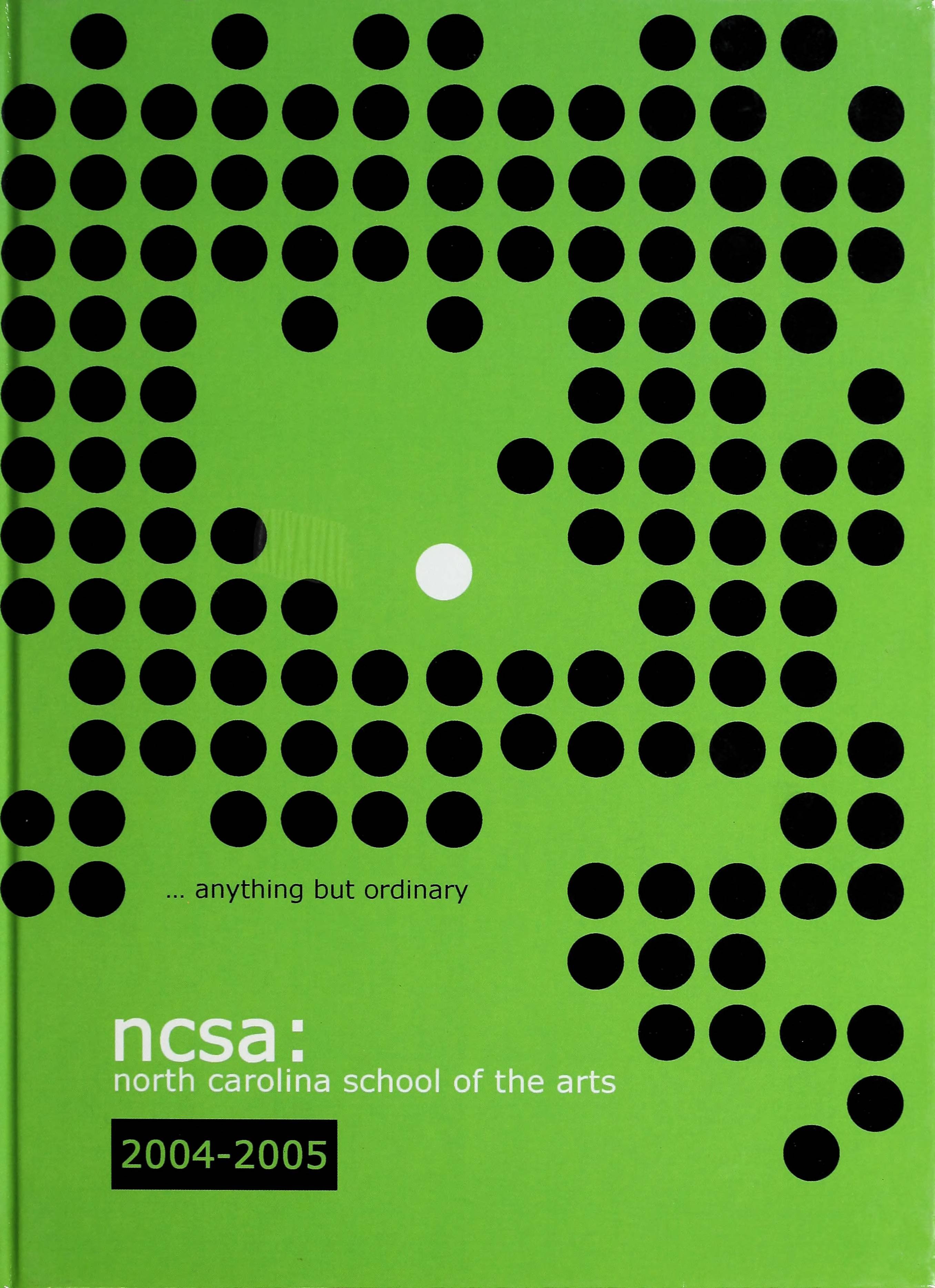 North Carolina School of the Arts Yearbook [2005]