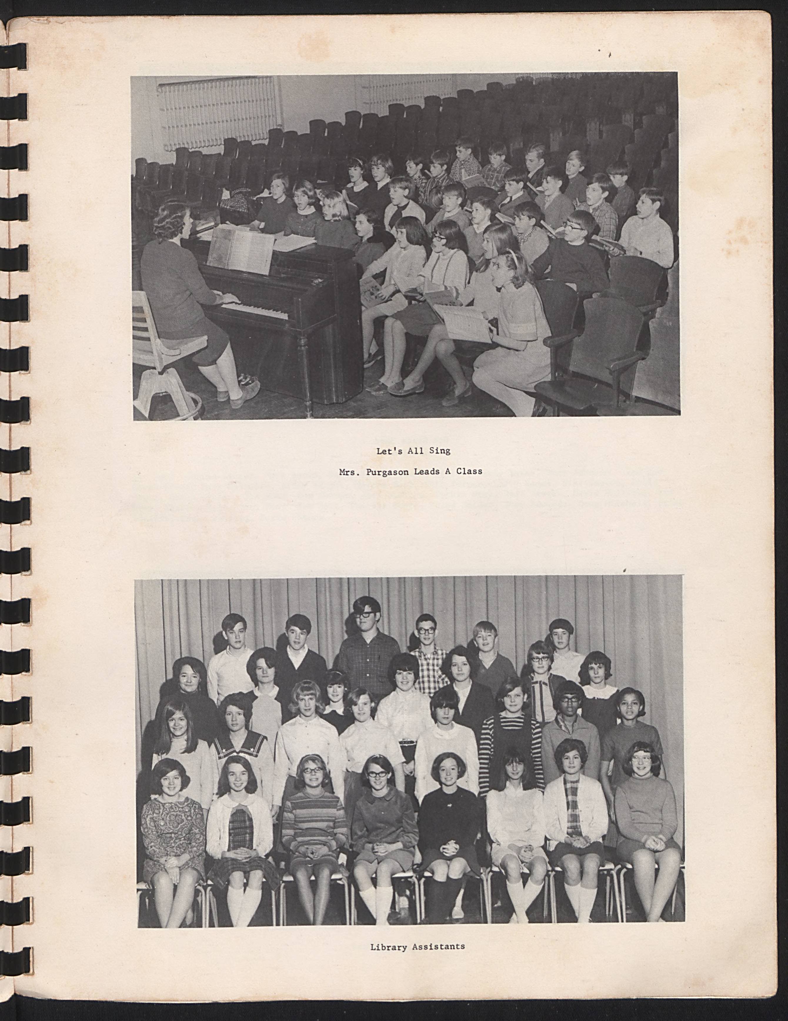 Madison Mayodan Junior High School Yearbook 1968