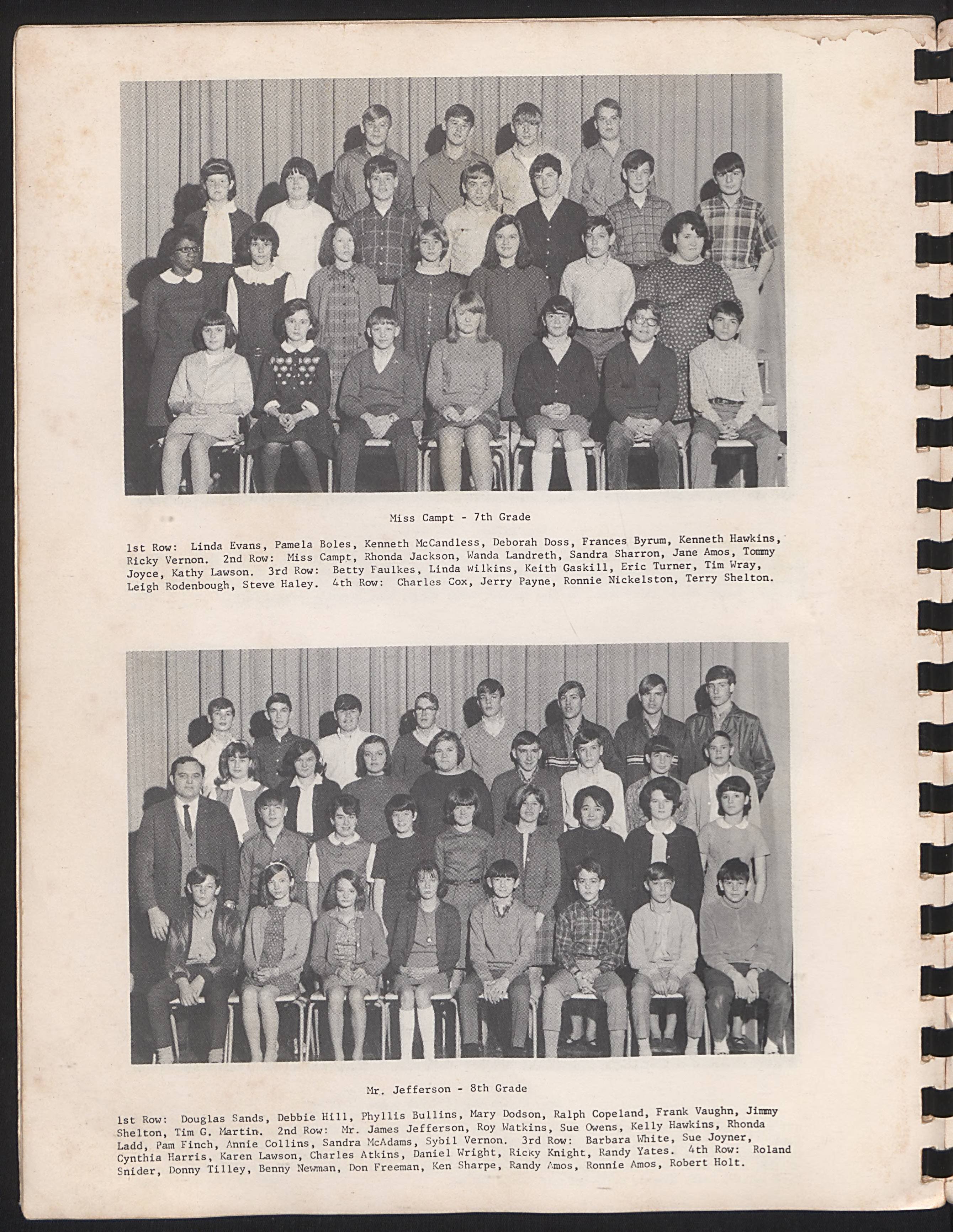 MadisonMayodan Junior High School Yearbook [1968]