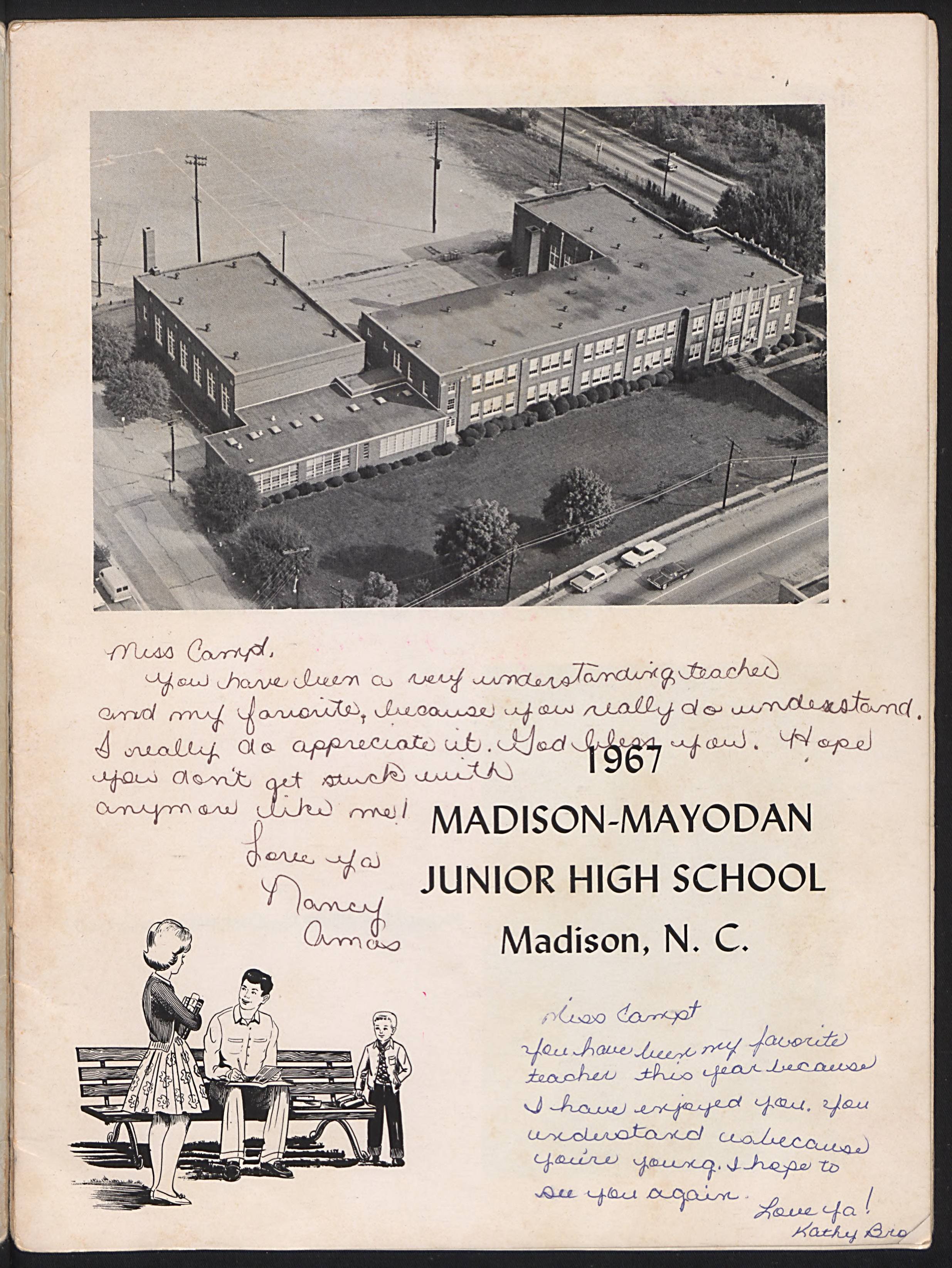 MadisonMayodan Junior High School Yearbook [19661967]